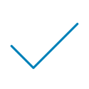 An arrow of a checkmark