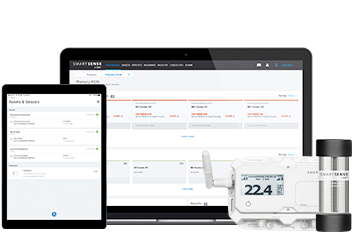 SmartSense Web and Mobile apps and sensors